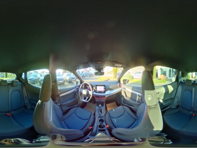 360° Innenansicht Seat Ibiza      FR 1.0TSI 85kw DSG 18Zoll Kamera PDC Sitzh. Safe&Driving Kessy  