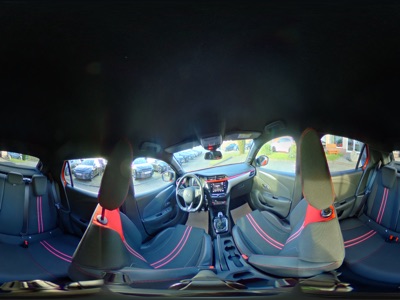 360° Innenansicht Opel Corsa      F 1.2l Turbo GS Line Sitzh. Lenkr.hzb. Kamera PDC 17Zoll SideAssist  