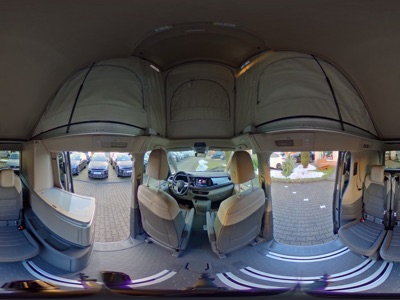360° Innenansicht Volkswagen T7 California      2.0TDI 150PS Coast DSG NaviPro SideAssist 3-Zonen Küche 17Z Kamera Standh. UVP:93T TopAusst  