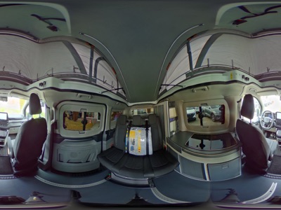 360° Innenansicht Ford Transit Custom Nugget      2.0 EcoBlue, 320 L1 Titanium FWD Duncan DU500 Karmann Mobil  