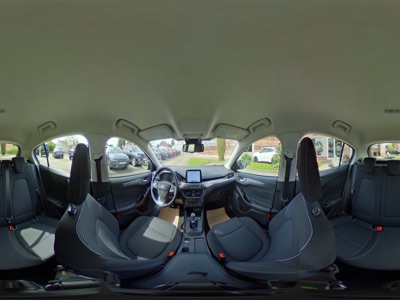 360° Innenansicht Ford Focus      1.0 EcoBoost, Titanium Winterpaket EasyParking Kamera Sitzh. Lenkr.hzb. Frontsch.hzb. Garantie  