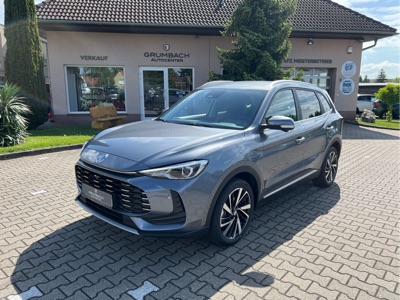 360° Außenansicht MG ZS      Luxury 1.5 Hybrid+ Automatik Leder 18Zoll Kamera 360C Sitzh. Lenkr.hzb. Navi SideAssist LED  