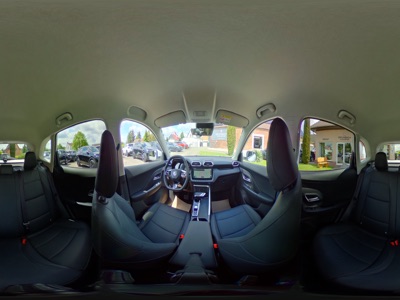 360° Innenansicht MG ZS      Luxury 1.5 Hybrid+ Automatik Leder 18Zoll Kamera 360C Sitzh. Lenkr.hzb. Navi SideAssist LED  