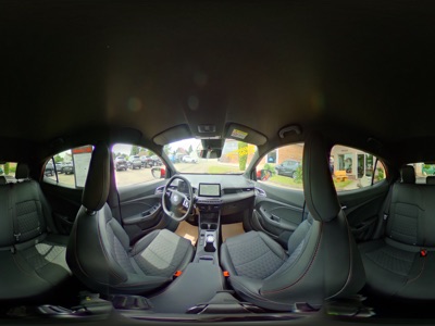 360° Innenansicht MG MG3      Luxury 1.5 Hybrid+ 143kw Automatik LED 360Grad Kamera Pilot BSD RCTA LCW Sitzh. Teilleder Navi  