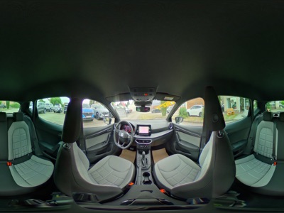 360° Innenansicht Seat Ibiza      FR+ 1.0TSI 85kw DSG 18Zoll FullLED Kessy SafeDrivingXL SideAssist 5Jahre Garantie LightAssist ACC Sitzh. Neues Modell  