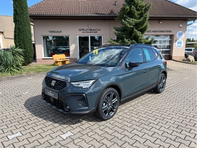 360° Außenansicht Seat Arona      FR+ 1.0TSI 85kw DSG AZV 18Zoll FullLED SafeDrivingXL SideAssist ACC Sitzh. Ablagepaket 5JahreGarantie Neues Modell  