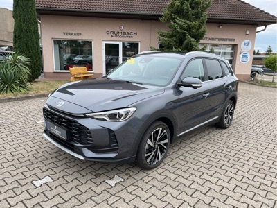 360° Außenansicht MG ZS      Luxury 1.5 Hybrid+ Auto. MY26 Pano Leder 18Zoll Kamera 360C Sitzh. Lenkr.hzb. Navi SideAssist LED  