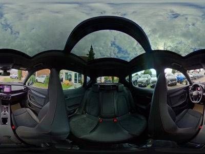 360° Innenansicht CUPRA Formentor      VZ 2.0 TSI 245kw 4Drive DSG Intelligent Drive Matrix Sennheiser Pano Winterräder 1.Hand Garantie Facelift  