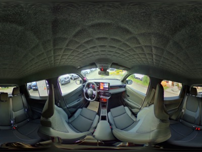 360° Innenansicht Nissan Micra      BEV, Advance 52 kWh Sitzh. Lenkr.hzb. Kamera PDC Navi Förderung mögl. Sofort verfügbar  
