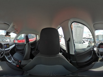 360° Innenansicht SEAT Arona      Style 1.0 TSI 2ZKlima NAVI FuLi LED SHZ PDC LMF WiPa 5JG  