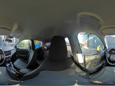 360° Innenansicht Skoda Fabia      Drive Plus 1.0 TSI 2ZKlim Kam ACC 2xPDC LED SmLi SHZ Spha  