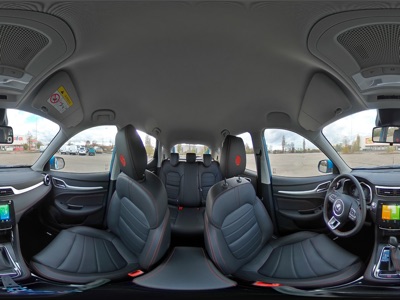 360° Innenansicht MG ZS      Luxury 1.0 T-GDi 111PS Automatik Kamera Totw El.Sitz NSW Klima Temp LED PDC DAB NAVI MirrorLink SHZ  