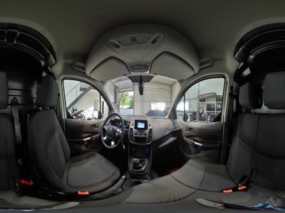 360° Innenansicht Ford Transit Connect      1,0 EB Trend 210 L2 AHK PDC Temp BT DAB  