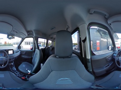360° Innenansicht Ford Tourneo Courier      Active 1,0 AT MJ25 Navi SHZ SpAs 5JG PDC Kam  