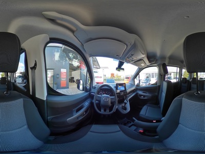 360° Außenansicht Toyota Proace City      Verso 1,2 L2 Business 7 Sitzer Klima Einparkhilfe Apple Tempomat DAB 10 Zoll Display Regensensor  