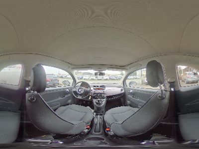 360° Innenansicht Fiat 500C      Lounge 500 C 0.9 TwinAir  
