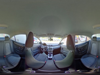 360° Innenansicht Volkswagen Passat CC      Basis 2.0 TDI  