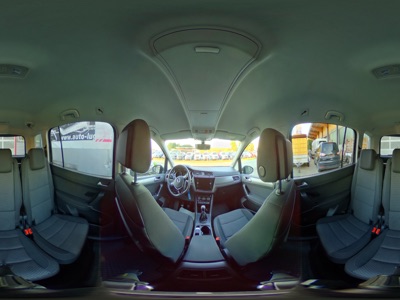 360° Innenansicht Volkswagen Touran      Comfortline BMT/Start-Stopp 2.0 TDI LED*AHK*Rückfahrkamera  
