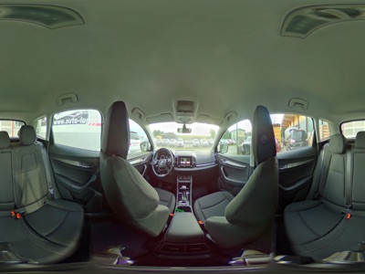 360° Innenansicht Skoda Karoq      Ambition 4x4 2.0 TDI DSG *LED*Rückfahrkamera  