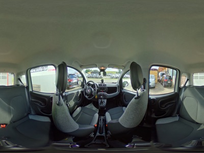 360° Innenansicht Fiat Panda      City Life Firefly Hybrid 70  