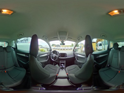 360° Innenansicht Skoda Karoq      Selection 2.0 TDI *LED *Lenkradheizung*  