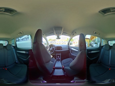360° Innenansicht Skoda Karoq      Selection 2.0 TDI *AHK schwenkbar *LED*Lenkradheizung*  