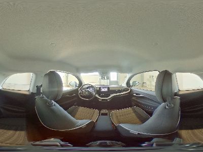 360° Innenansicht Fiat 500e      Passion 95 PS-AndroidAuto-AppleCarPlay-Verkehrszeichenerkennung-PDC-Tempomat-Sofort  