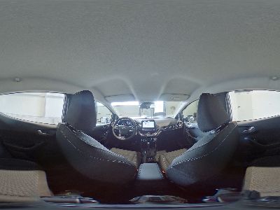 360° Innenansicht Ford Fiesta      Titanium 1.0 EcoBoost 125 PS MHEV Automatik-AndroidAuto-AppleCarPlay-Tempomat-SHZ-PDC-LED-Sofort  