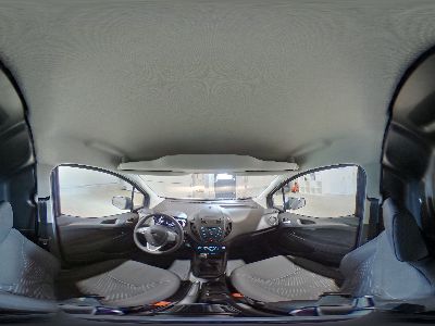 360° Innenansicht Ford Transit Courier      1.5 TDCi 101 PS Radio-USB-AUX-Bluetooth-Klima-NSW-SHZ-ZVmitFB-StartStopp-Sofort  