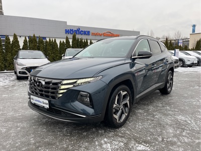360° Außenansicht Hyundai TUCSON      1.6 GDI Turbo (+48V) 7-DCT 2WD PRIME Assist.-Paket, ECS & Dachlackierung  
