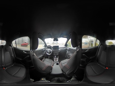 360° Innenansicht Ford Focus      ST-Line Limousine Mild-Hybrid ( 1,0 Ltr. - 155 PS EcoBoost)  