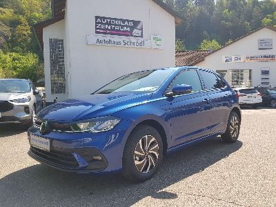 360° Außenansicht Volkswagen Polo      Life 1.0 TSI 95PS Rückf.Kamera Sitzheizung Digital Cockpit Klima PDC v+h abgd.Scheiben Bluetooth Apple Car Play Android Auto 15-LM  