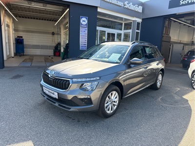 360° Außenansicht Skoda Kamiq      Selection 1.0 TSI DSG Selection, AHK, LED, Kamera, 16-Zoll, 4 J.-Garantie  