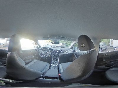 360° Innenansicht Volkswagen Polo      Life 1.0 TSI 95PS Rückf.Kamera Sitzheizung Digital Cockpit Klima PDC v+h abgd.Scheiben Bluetooth Apple Car Play Android Auto 15-LM  