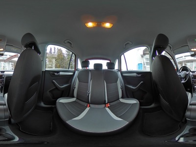 360° Innenansicht Skoda Rapid      Spaceback Ambition  