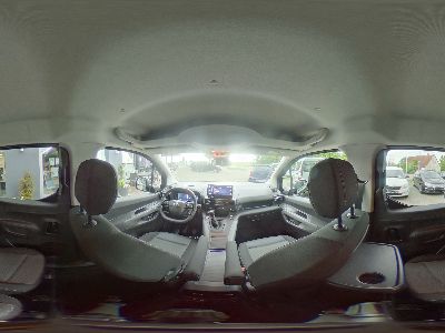 360° Innenansicht Toyota Proace City Verso      L2 Teamplayer 1.2 7-SITZER - TEMPOMAT+ACC-RÜCKFAHRKAMERA-KLIMAAUTOMATIK-SITZHEIZUNG-SPURHALTEASSISTENT-BLUETOOTH-SMART KEY SYSTEM-GESCHWINDIGKEITSBEGRENZER-DAB-COMFORT PAKET 2-ABLAGE 