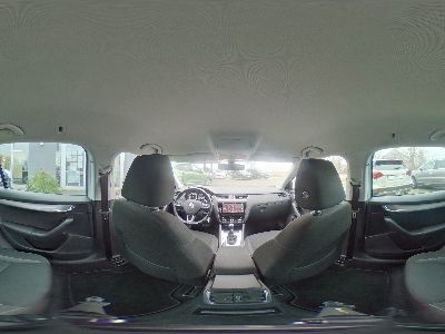 360° Innenansicht Skoda Octavia Combi      2.0 TDI DPF Ambition+Busisess-Paket Columbus+Tempomat+Einparkhilfe+Rückfahrkamera  