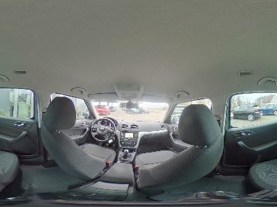 360° Innenansicht Skoda Yeti      2.0 TDI Ambition Plus Edition 4X4 ALLRAD+ANHÄNGERKUPPLUNG+KLIMAAUTOMATIK 2-ZONEN+PARKLENKASSISTENT+PDC+NAVIGATION AMUNDSEN+BI-XENON+STANDHZEIZUNG  