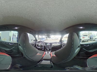 360° Innenansicht Skoda Kamiq      Monte Carlo 1.0 TSI 7-GANG-DSG-ANHÄNGERKUPPLUNG SCHWENKBAR + PDC VORNE / HINTEN+RÜCKFAHRKAMERA+KLMAAUTOMATIK+PANODACH+ALU 18