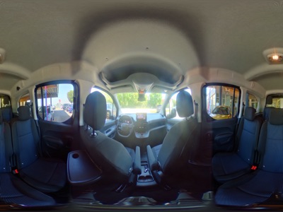 360° Innenansicht Fiat Doblò      1.5 Blue HDi L2 Kombi 7-SITZER LANGER RADSTAND! AUTOMATIK-GETRIEBE ! + ANHÄNGERKUPPLUNG 2x SCHIEBETÜREN NAVIGATION KOMFORT / TECH-PAKET TOTE-WINKEL-ASSIST KLIMAAUTOMATIK WINTERPAKET +LENKRADHEIZUNG+BEHEIZB. FRONTSCHEIBE +PDC VO+HI+KAMERA  