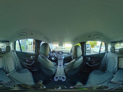 360° Innenansicht Mercedes-Benz C-Klasse T-Modell      C 300 e T Avantgarde Plugin Hybrid ! AUTOMATIK 9-Stufen + Anhängerkupplung schwenkbar+Business Plus+Avantgarde Interieur+Fahrassistenz-Paket High-End+Park-Paket Advanced+Navigation+Multibeam LED+Agility Control  