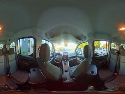 360° Innenansicht Toyota Proace City Verso      1.2 L2 TEAMPLAYER 7-SITZER -TEMPOMAT+ACC-RÜCKFAHRKAMERA-KLIMAAUTOMATIK-SITZHEIZUNG-SPURHALTEASSISTENT-BLUETOOTH-SMART KEY SYSTEM-GESCHWINDIGKEITSBEGRENZER-DAB-ABLAGE PAKET-LED-2 Schiebetüren  