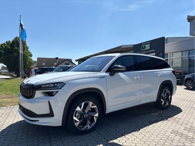 360° Außenansicht Skoda Kodiaq      1.5 TSI mHEV Sportline 7-SITZER ! ANHÄNGERKUPPLUNG SCHWENKBAR+ELEKTR. HECKKLAPPE+PANORAMADACH+NAVIGATION+MATRIX BEAM+KAMERA+TEMPOMAT ACC  