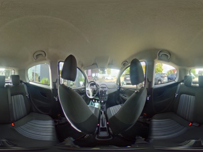 360° Innenansicht Fiat Punto Evo      1.4 8V My Life Style + Klimaanlage+Alufelgen+Bluetooth+Lederlenkrad+ZV+NSW  
